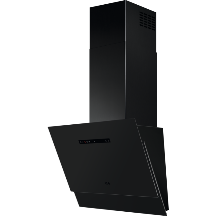 AEG screen chimney hood - matt black - A Rated - 60 cm - DVE5671HR