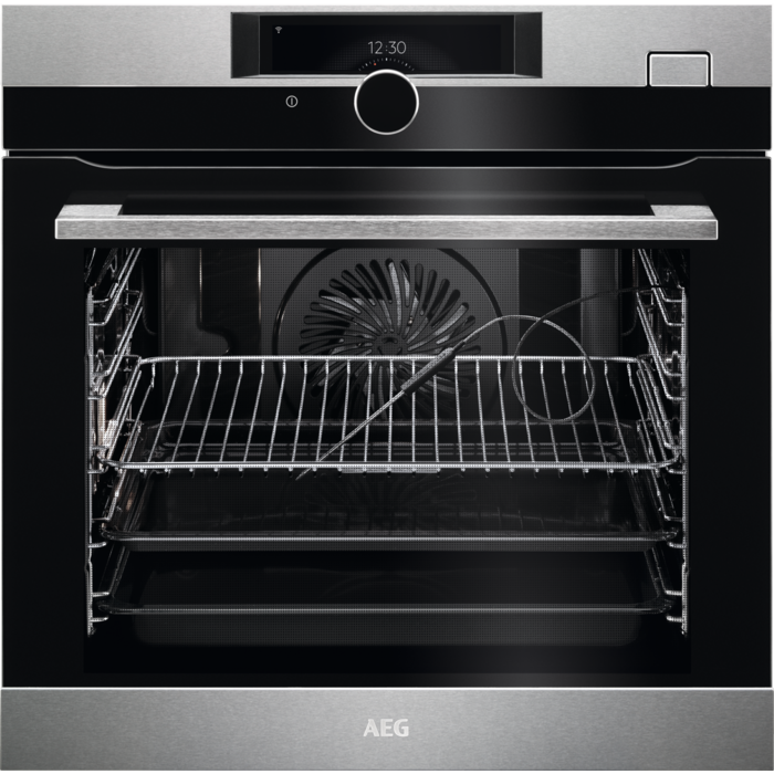 AEG 7000 Series SteamCrisp Oven with Pyrolytic Cleaning - BSK978330M