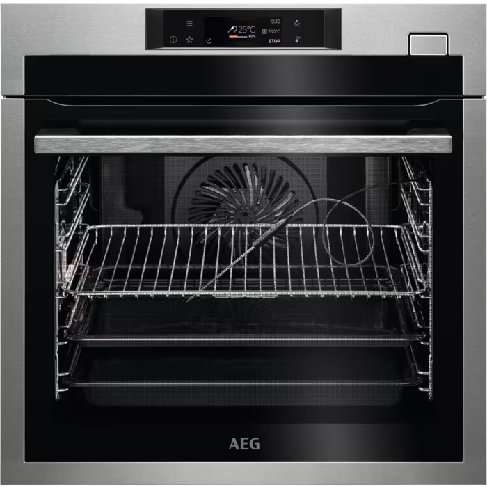 AEG Integrated / Built-in Electric SteamBoost oven with EXCite touch controls - BSE782380M