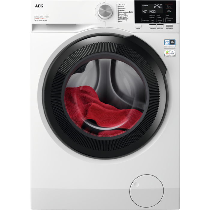 AEG 7000 Series Freestanding Washer Dryer - White - 9 + 5 kg - 1600RPM - A/D RATED - LWR7195M4B