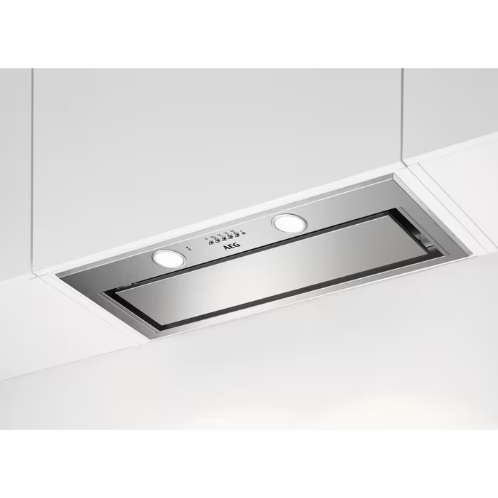 AEG integrated/canopy hood - stainless steel -  A Rated - 77 cm - DGE5861HM