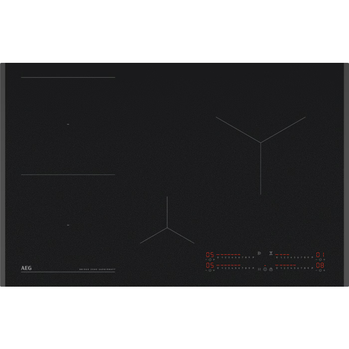 AEG - SaphirMatt Induction hob - 80 cm - TI84IB00FZ
