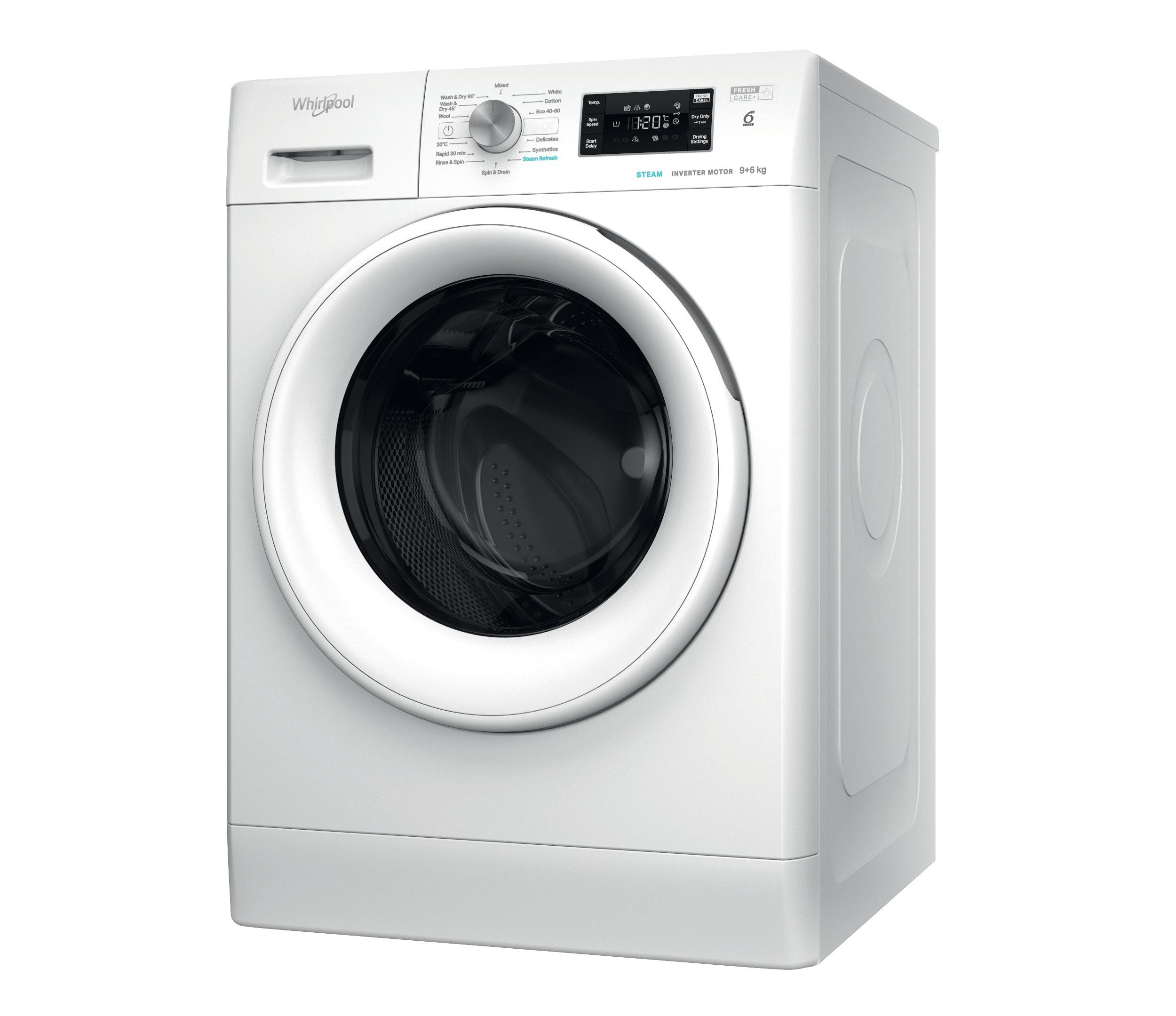 Whirlpool Washer-Dryer FFWDB 964369 WV UK