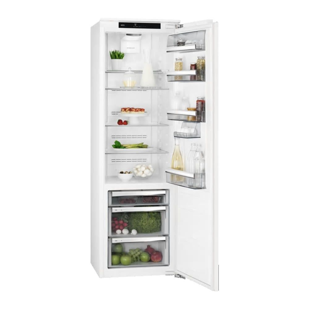 AEG 9000 Series Integrated Larder Fridge - White - E rated - SKK818E9ZC